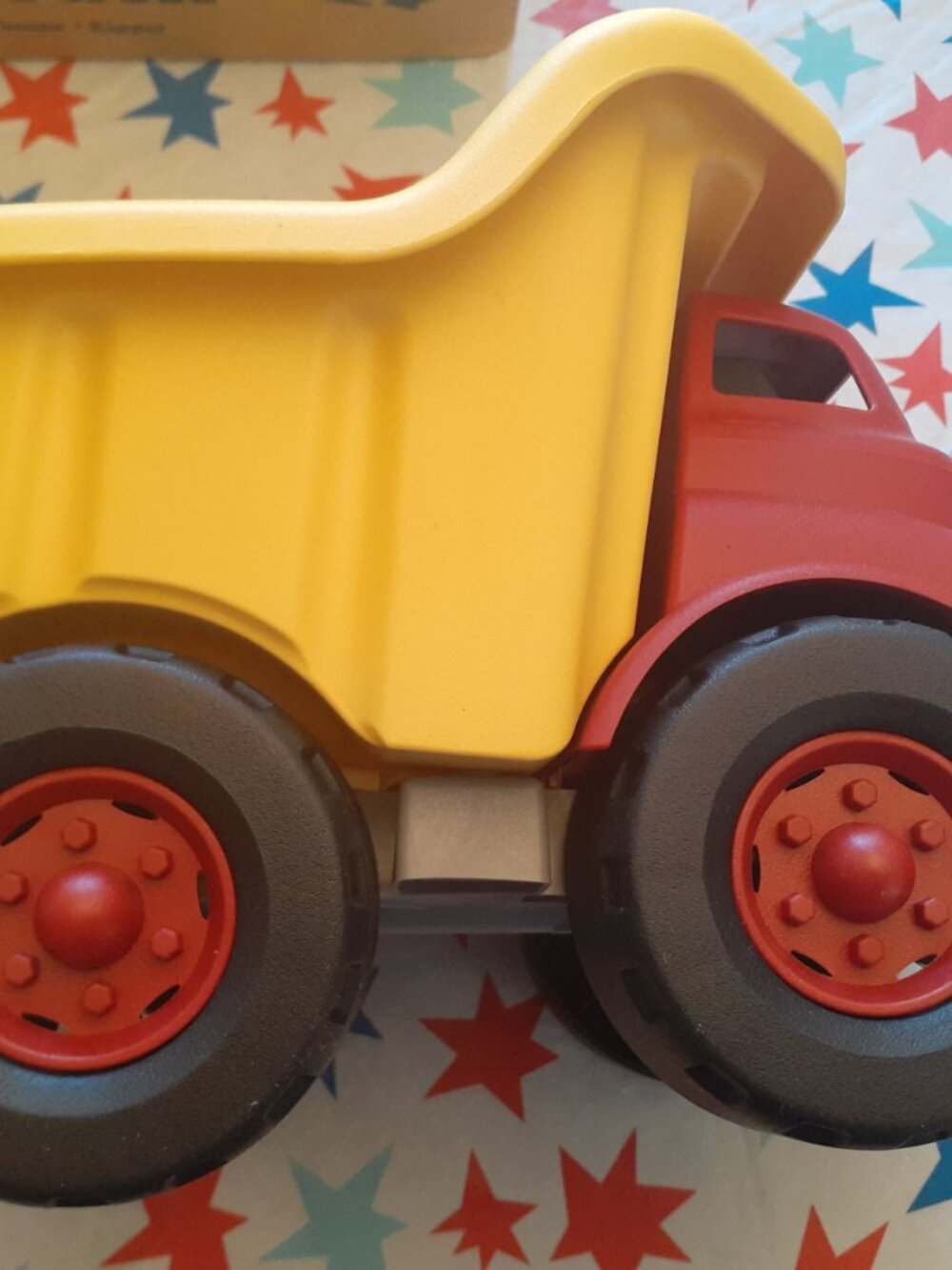Green Toys Dump Truck Yellow Red - BPA Free, Phthalates Free NEW IN BOX